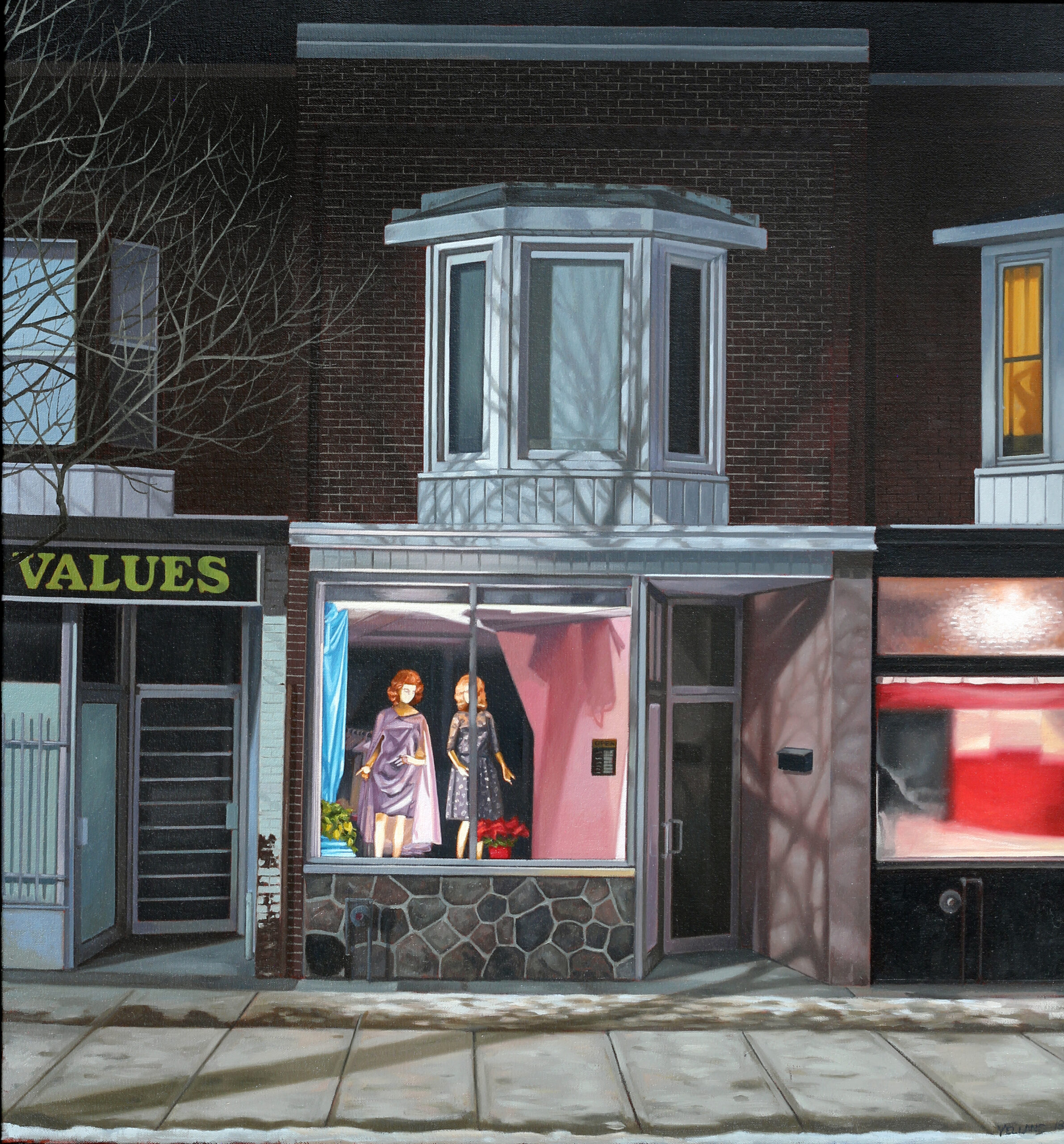 Sean Yelland-Clothing shop front